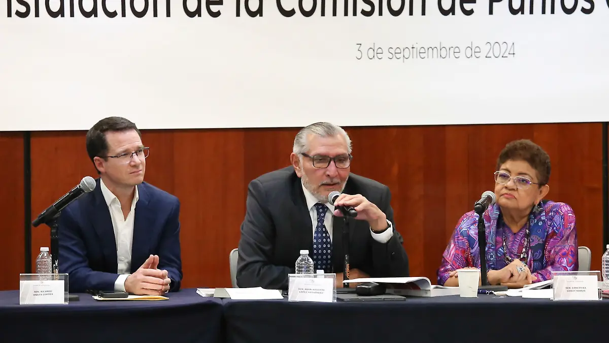 Instalan en el Senado comisiones que recibirán la reforma judicial